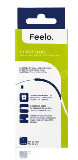 Ορθοδοντικό νήμα Feelo Expert Floss