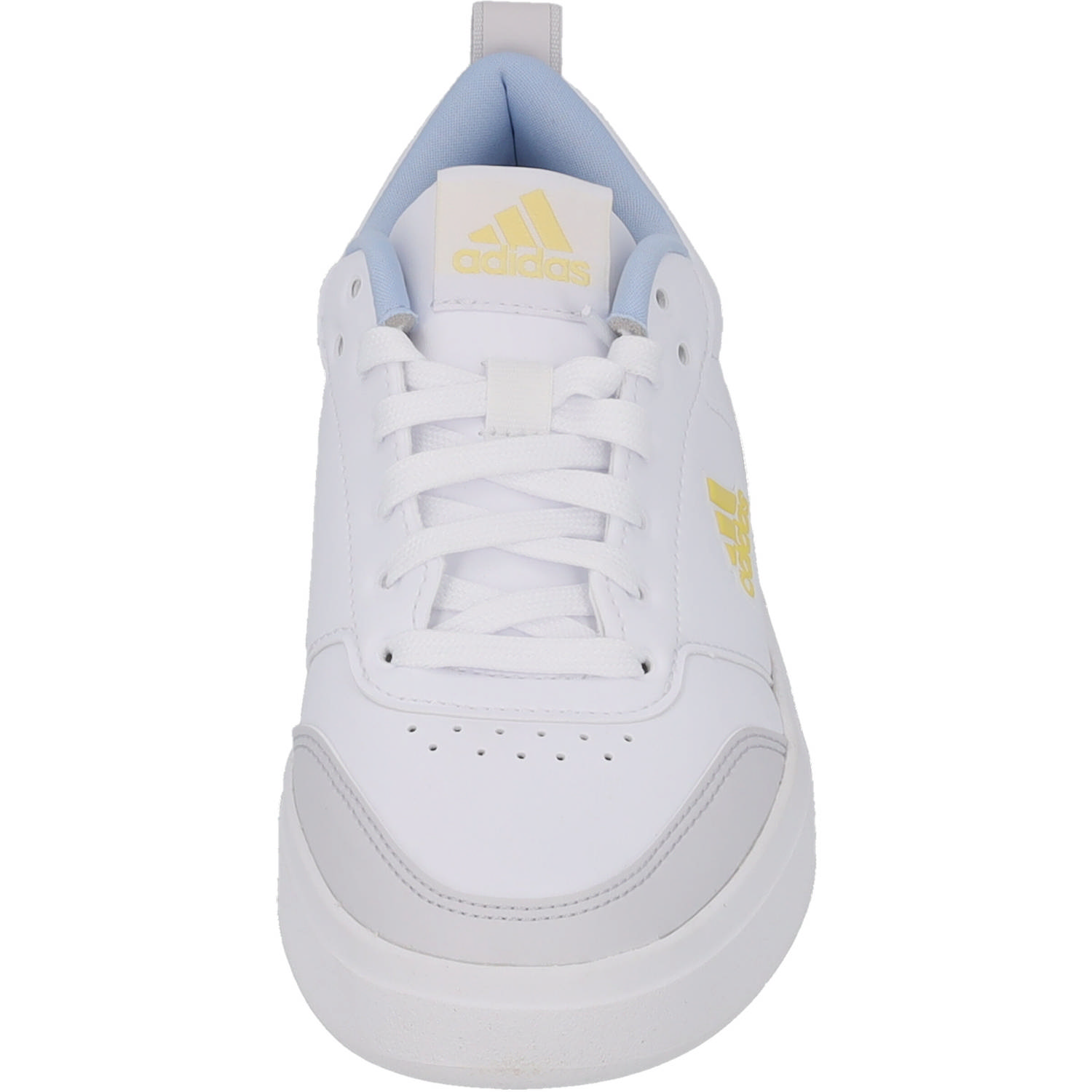 Adidas Parkst, Schnürschuhe, Damen, white/silver met/yellow