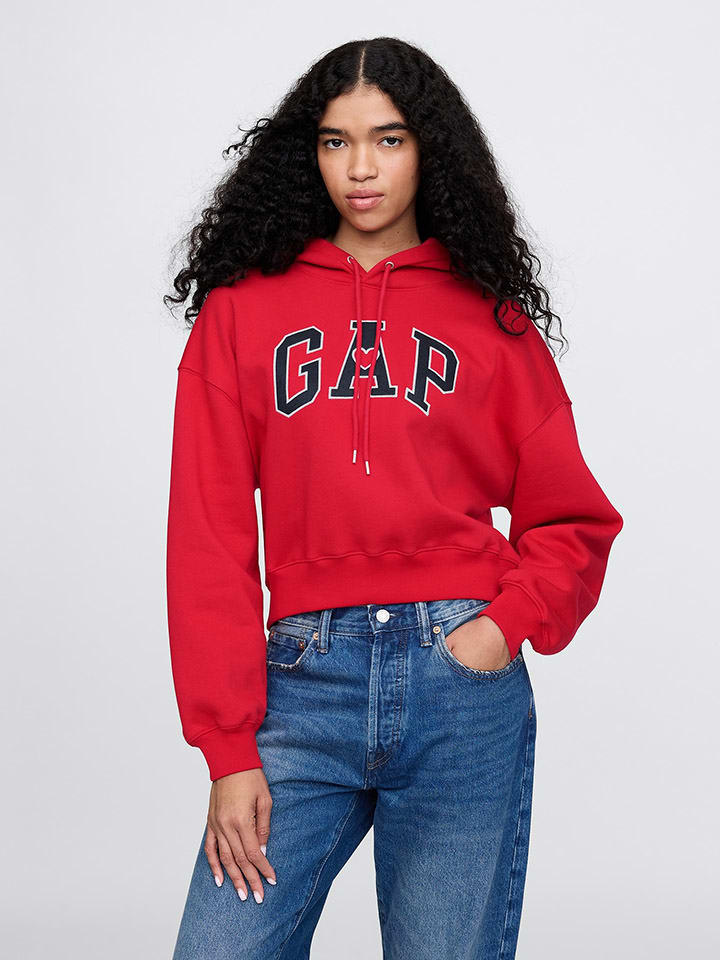 GAP Hoodie in Rot günstig kaufen
