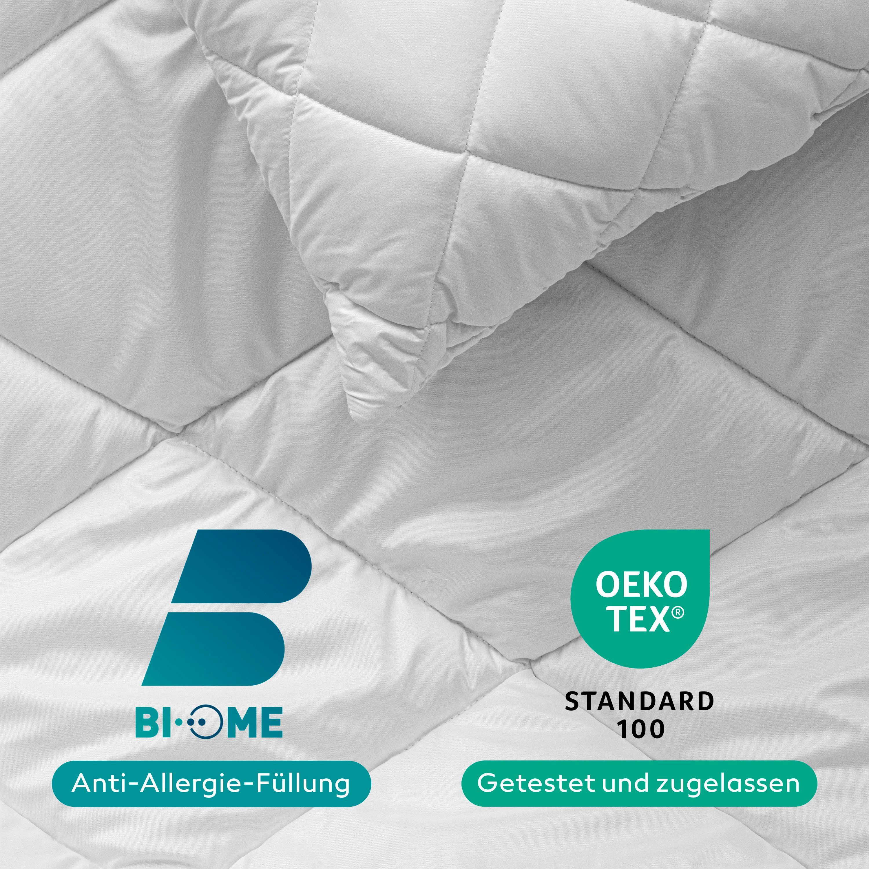 Microfaserbettdecke, Vegan, Anna, 135x200, 155x220cm, tierfreundlich, weich, John Cotton, Füllung: 100% Polyester, Bezug: Microfaser (Polyester), Hochwertige, hypoallergene Füllung. Atmungsaktiv, pflegeleicht