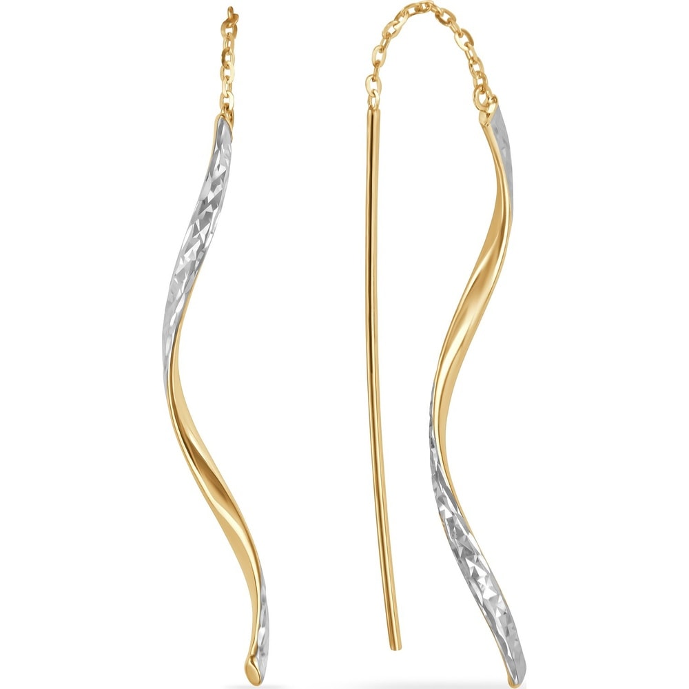 FAVS Boucles d'oreilles 375 Or jaune Boucles d'oreilles