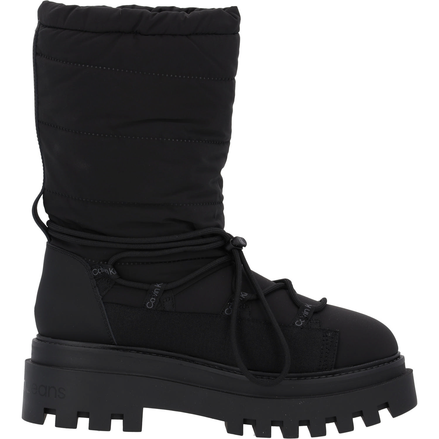 Calvin Klein YW0YW01146, Winterstiefel, Damen, Schwarz