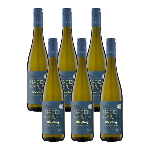 Riesling Rheingau QbA, 6 Flaschen à 0,75 l
