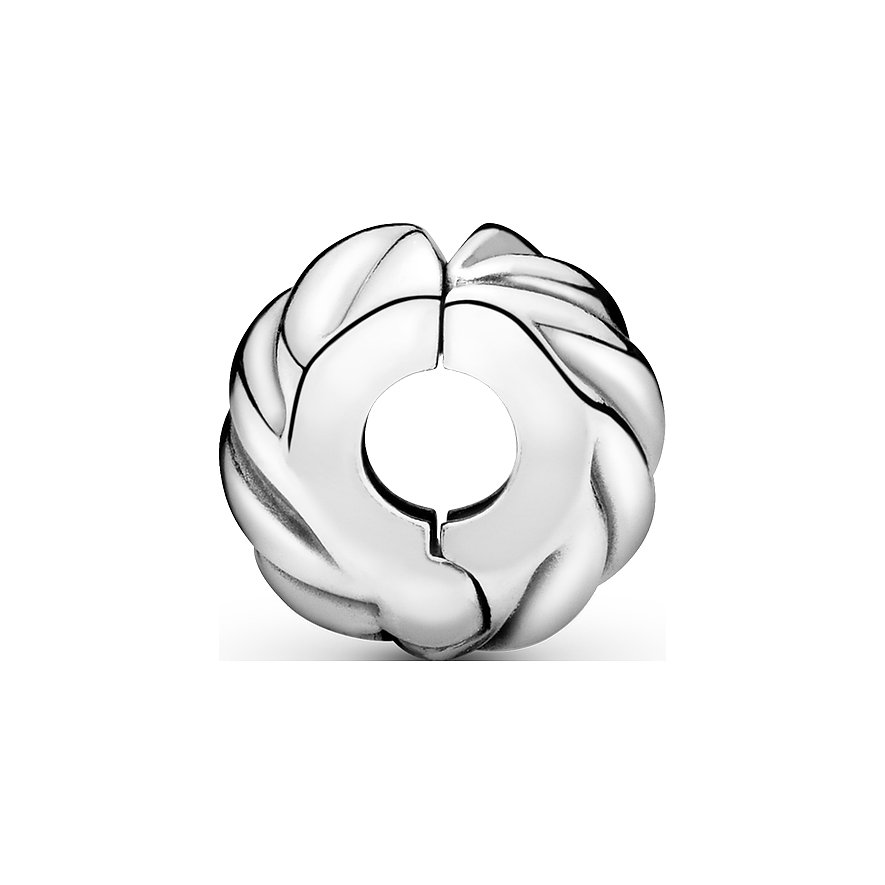 Pandora Charm Moments Polierter Gefiederter Clip