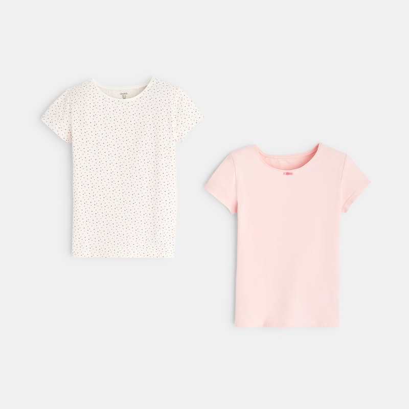 T-shirt sous-vêtements (lot de 2) fille