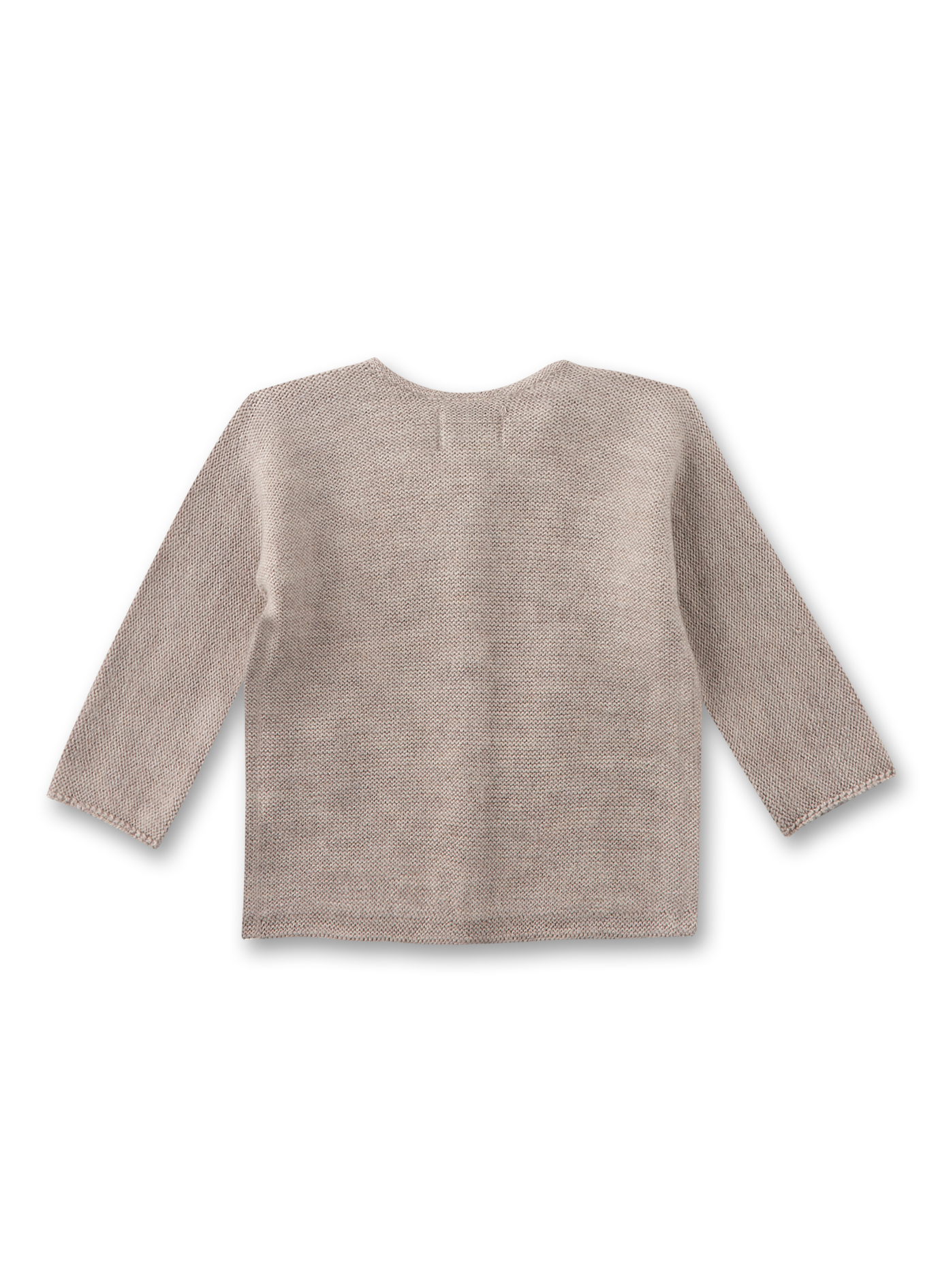 Baby-Strickjacke Beige aus Wolle
