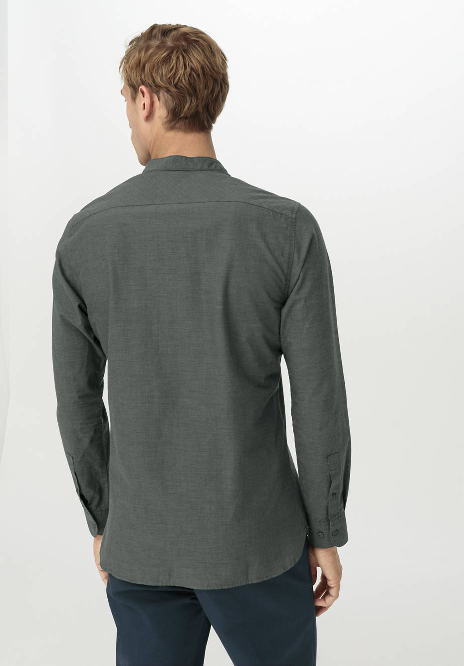 Hemd Regular aus Bio-Baumwolle mit Hanf und Yak