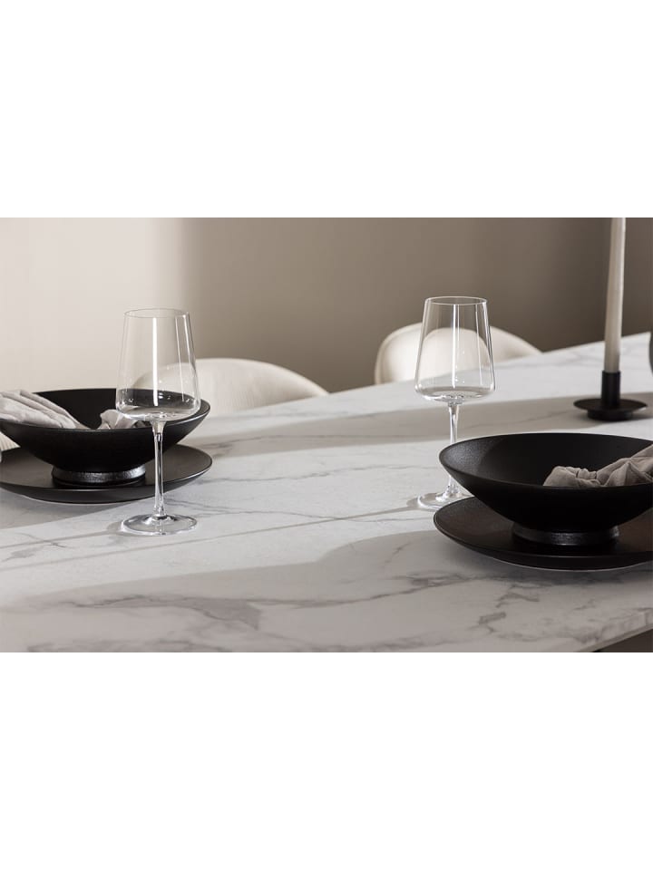 ebuy24 Essgruppe Malaga (7-teilig) Weiß 200 x 90 cm günstig kaufen onesize