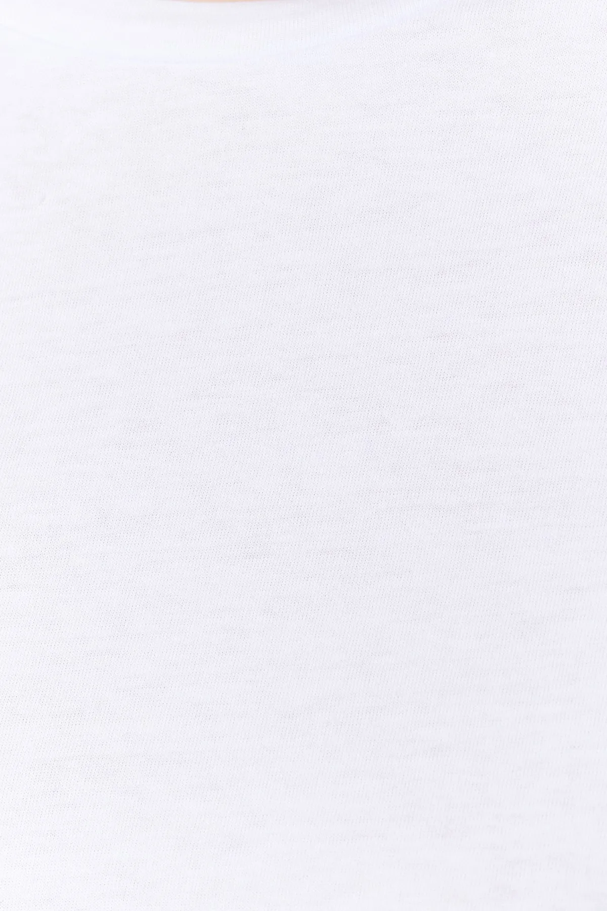 Trendyol Collection  Schwarz-weißes 2er-Pack kurzes Strick-T-Shirt aus 100 % Baumwolle mit Rundhalsausschnitt TWOSS20TS1480