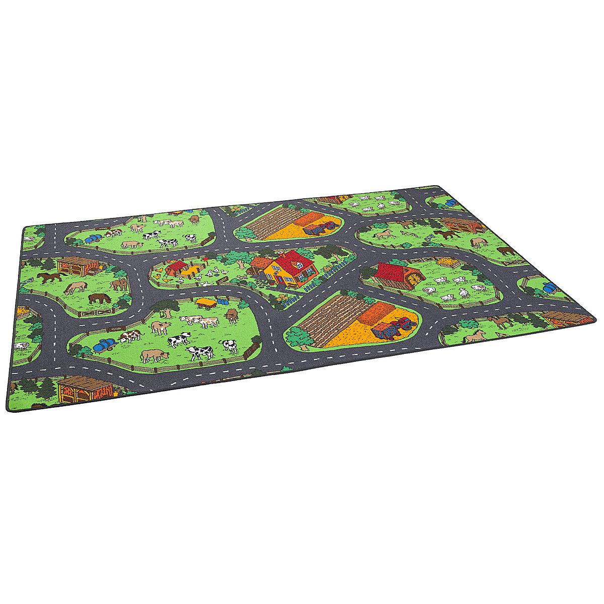 Kinder Spiel Teppich Bauernhof Spielteppiche