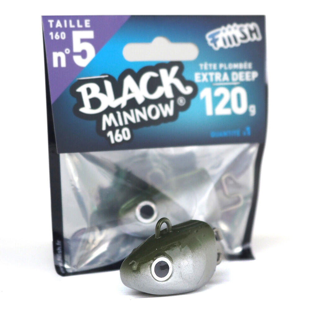 Tête plombee fiiish pour black minnow 90 extra deep 20g (2 par pochette)