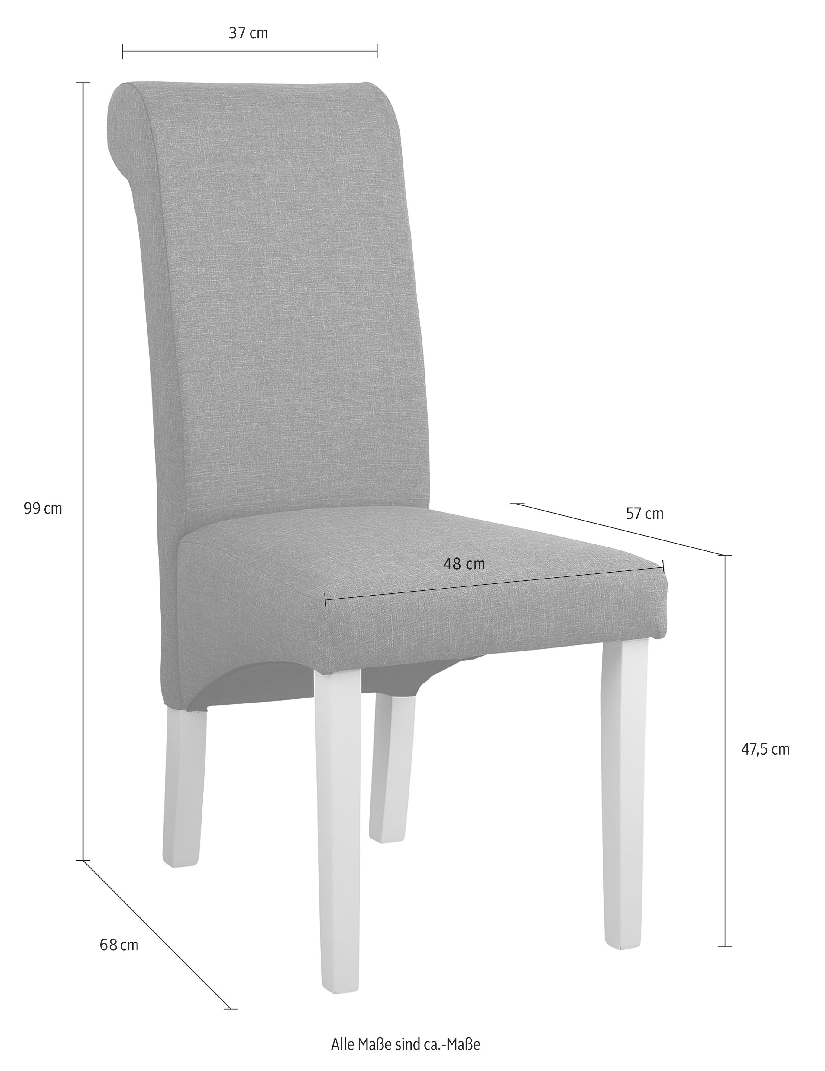 Home affaire 4-Fußstuhl Rito Tiago (Set, 4 St), im 2er, 4er oder 6er-Set