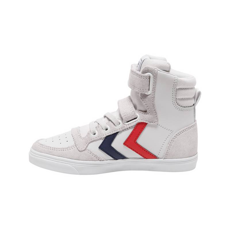 hummel SLIMMER STADIL LEATHER HIGH JR Sneaker Kinder