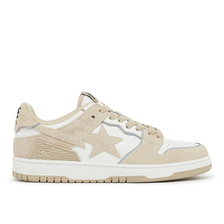 A Bathing Ape SK8 STA #3 M1 beige