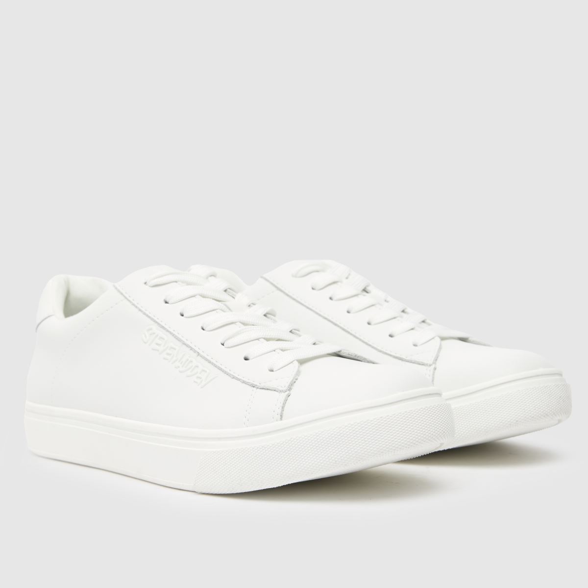 Steve Madden – Vita sneakers med filmliknande färger