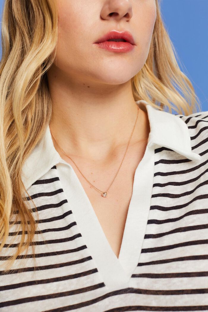Kette mit Zirkonia, Sterling Silber