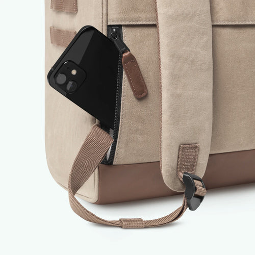Adventurer Large Backpack with Beige Flap