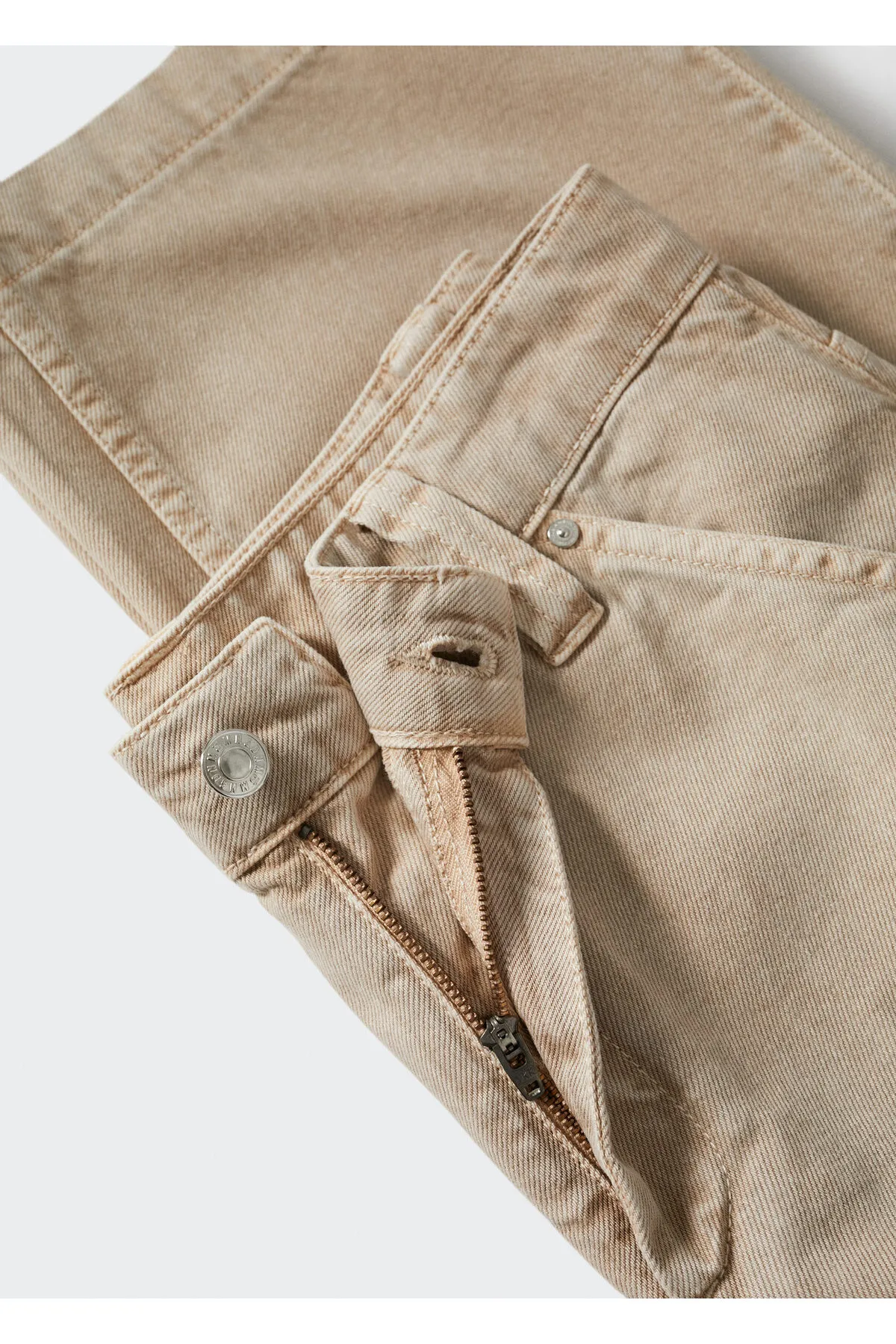 MANGO  Beige Damenjeans 37094399
