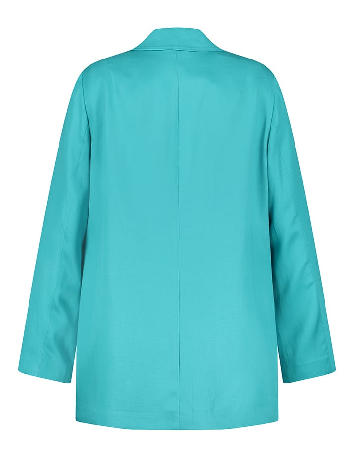SAMOON Blazer in Türkis günstig kaufen