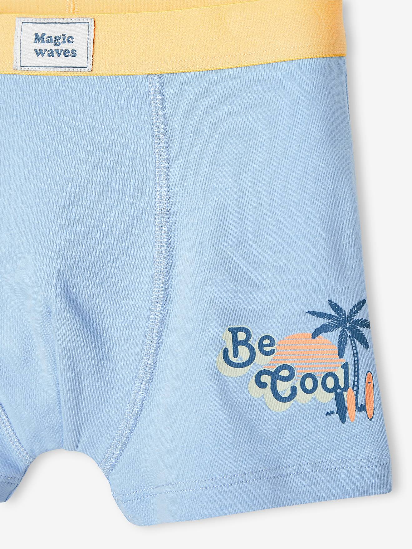 Vertbaudet 5er-Pack Jungen Boxershorts - gelb