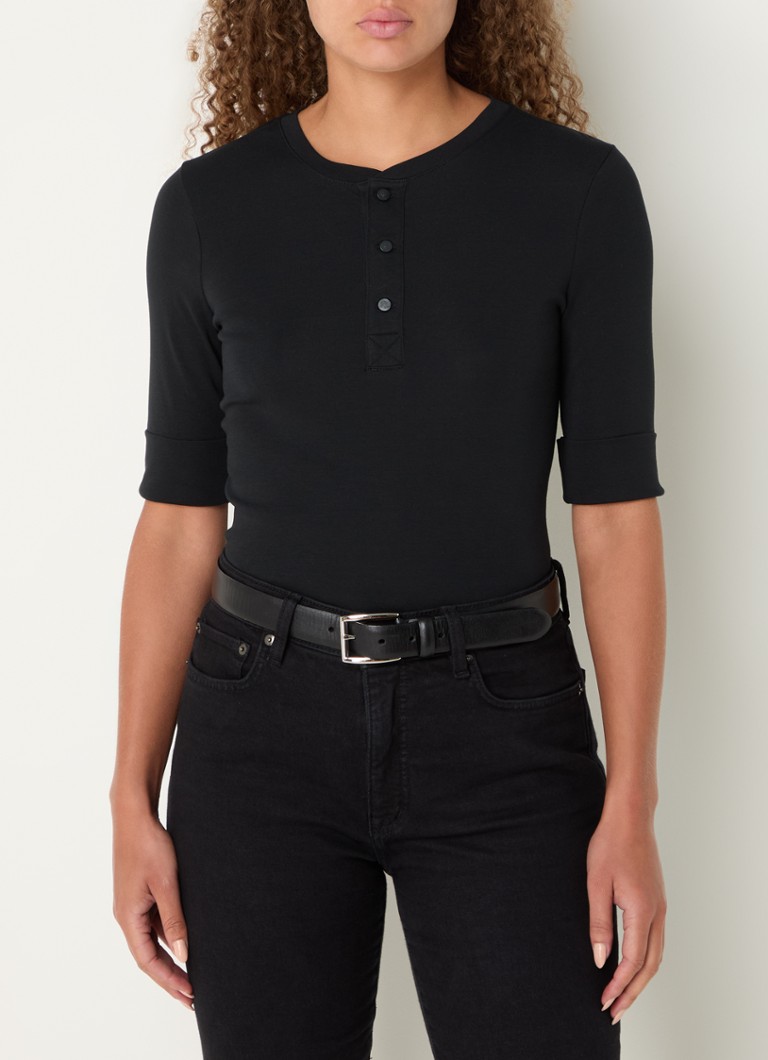 Ralph Lauren  T-shirt met knoopdetail
