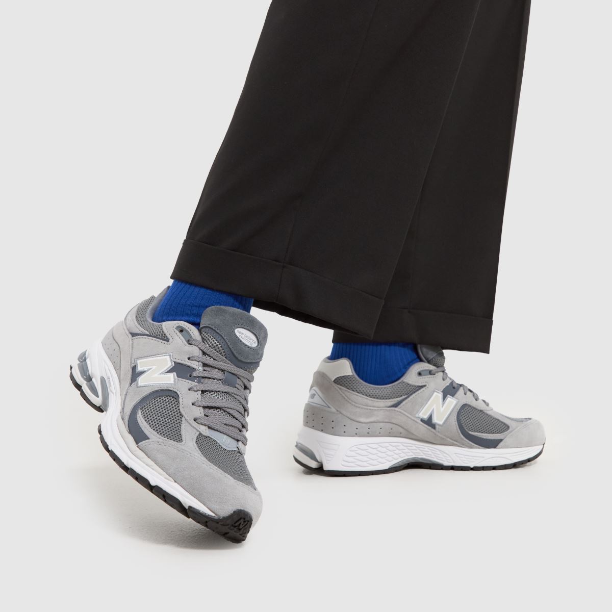 New Balance 2002r träningsskor i vitt och grått