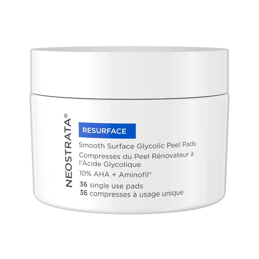 neostrata Peel Rénovateur à l'acide glycolique - 36 cotons + 60ml LIQUIDE + SOLIDE