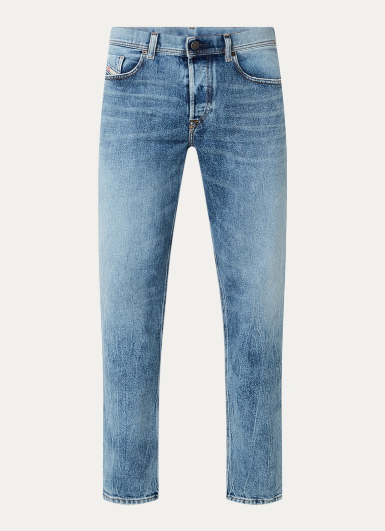 Blugi Diesel D-Finitive Tapered, Decolorare Medie
