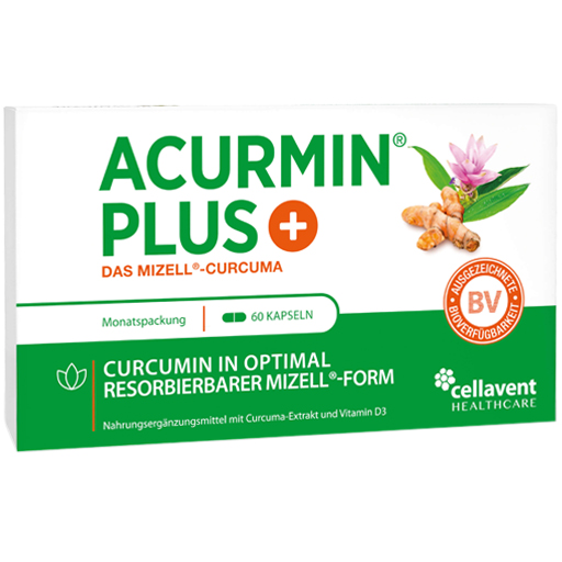 ACURMIN Plus Das Mizell-Curcuma Weichkapseln  60 St  Weichkapseln