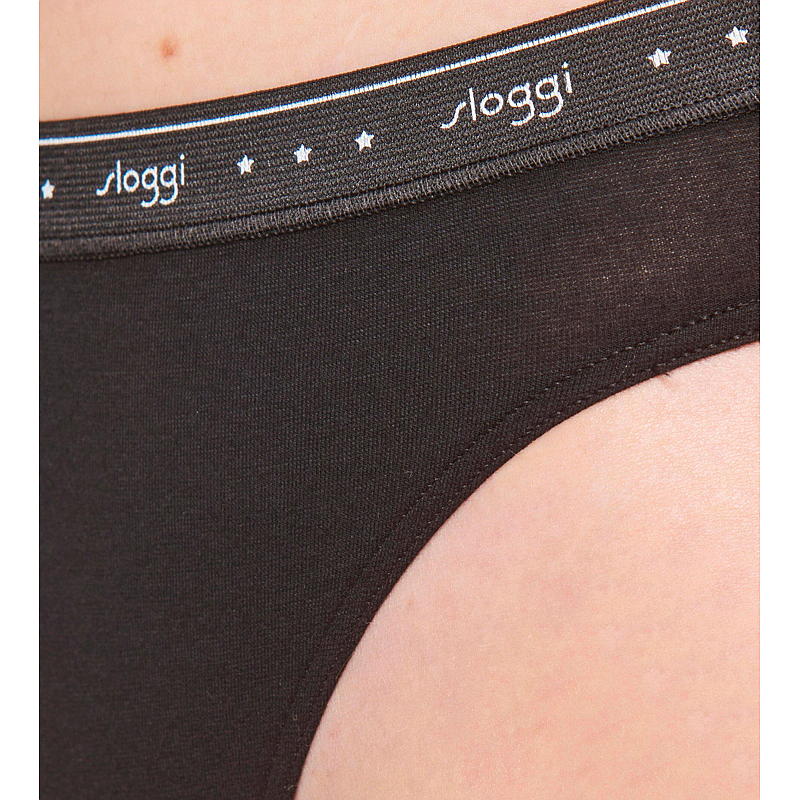 Sloggi Sloggi 3-pk str 48 sort, Tai
