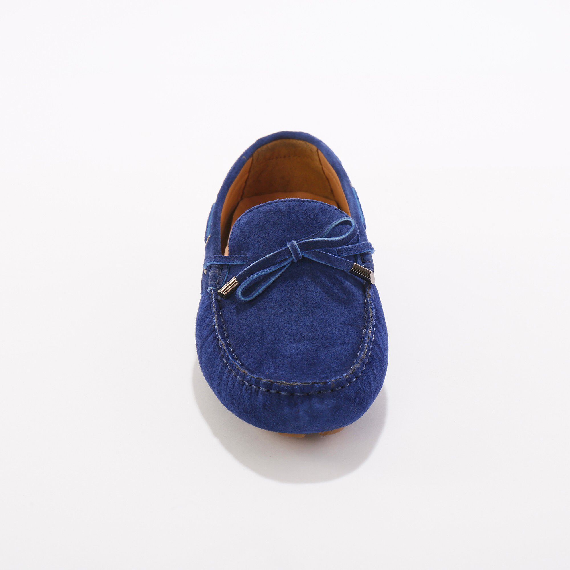 Mocassins en cuir ultra-souple à liens