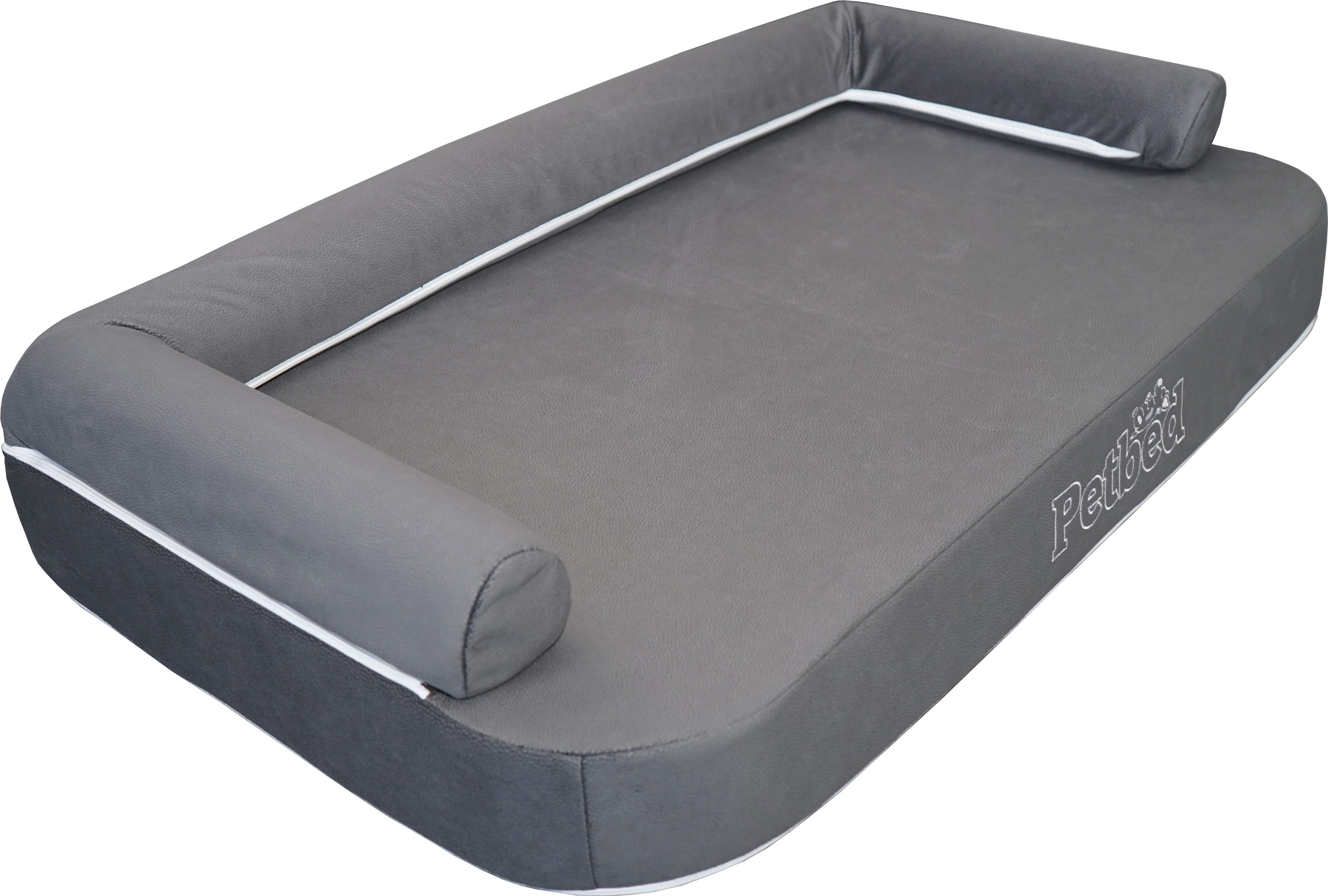 Petbed Hundebetten Petbed Wasserbett 120x70cm anthrazit