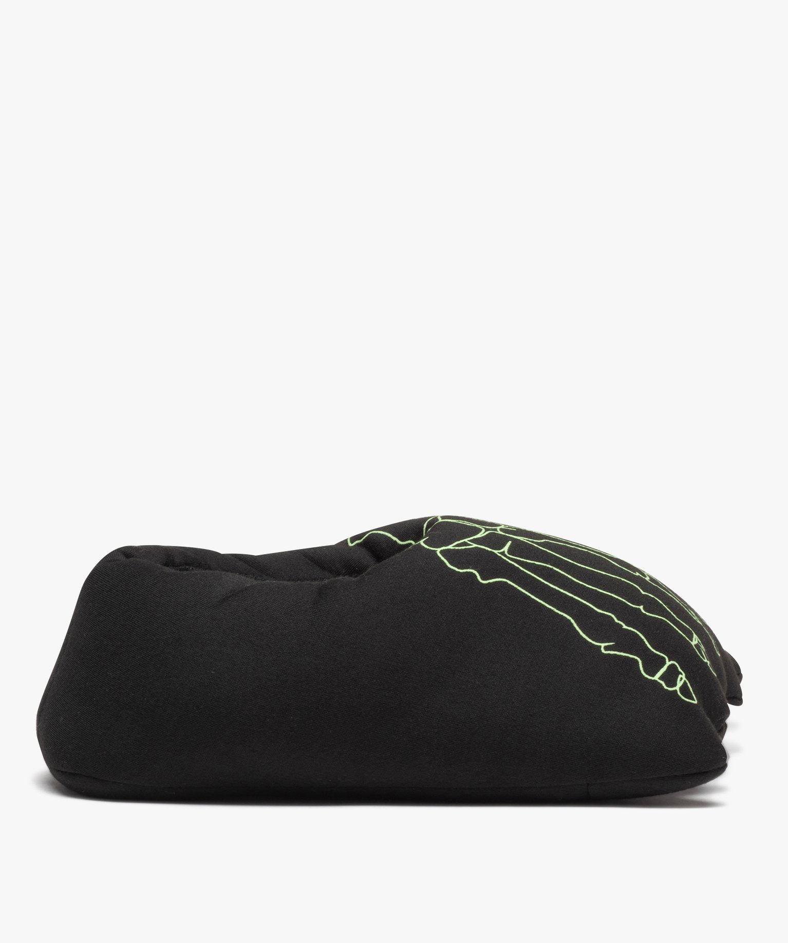 Chaussons Garçon volume pied géant noir | GEMO