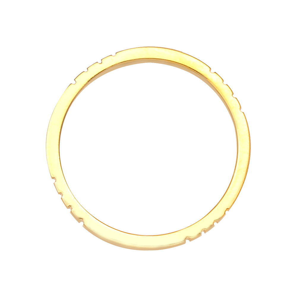 Elli Elli Bague Femmes pile bande tendance en argent sterling 925 Bague