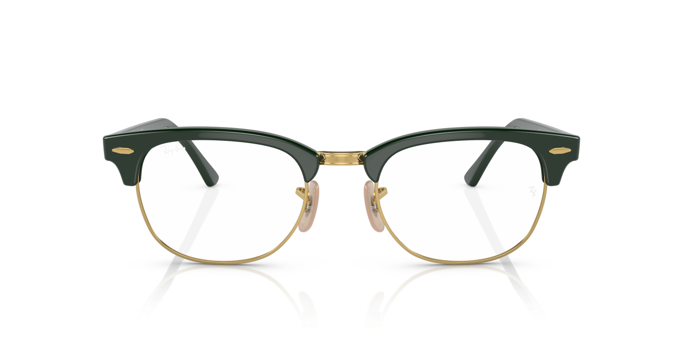 CLUBMASTER OPTICS - Verde Auriu Strălucitor
