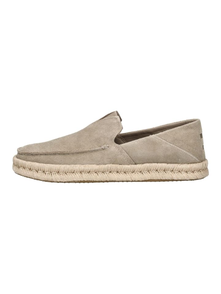 TOMS Slipper in Taupe günstig kaufen