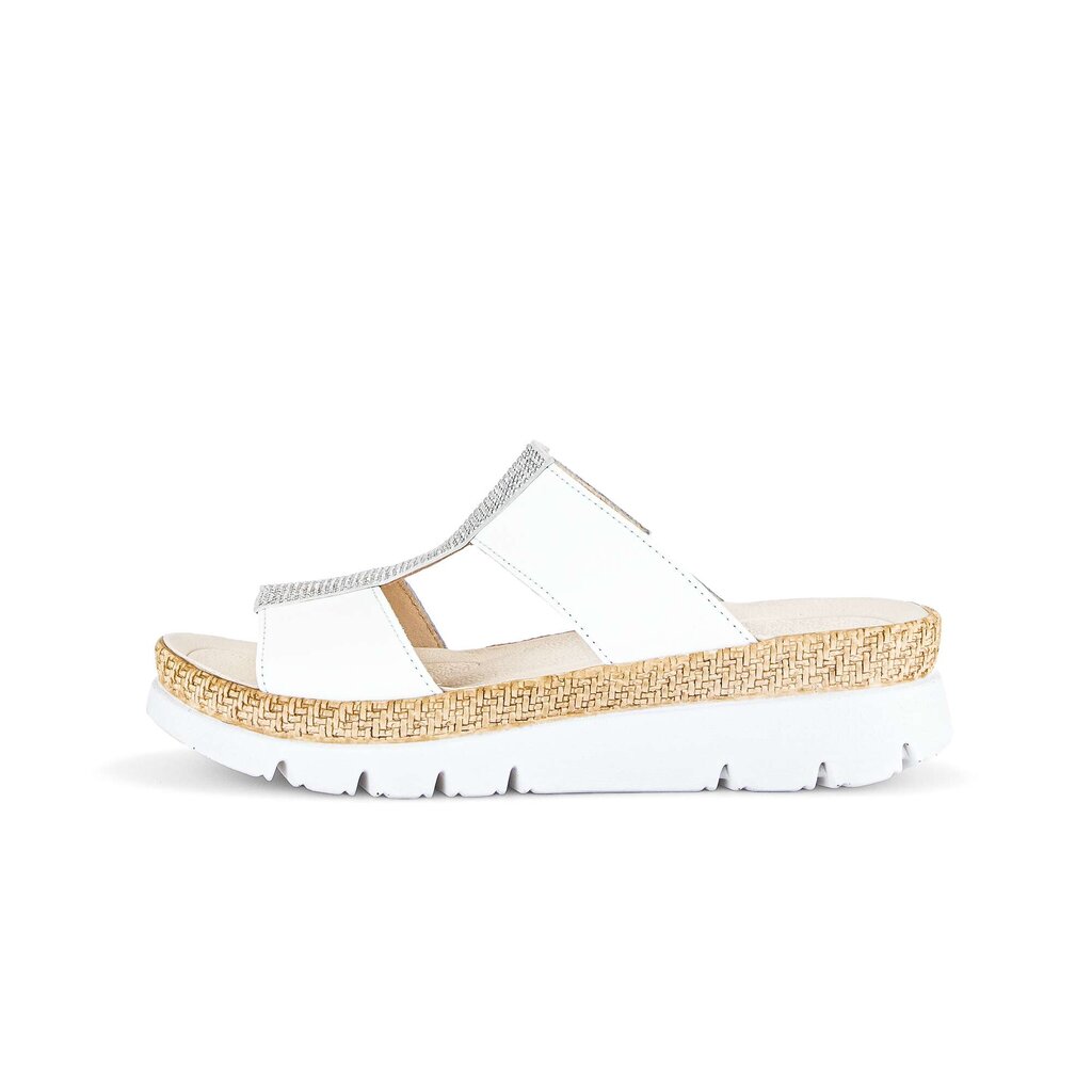 Gabor fashion Pantolette weiß