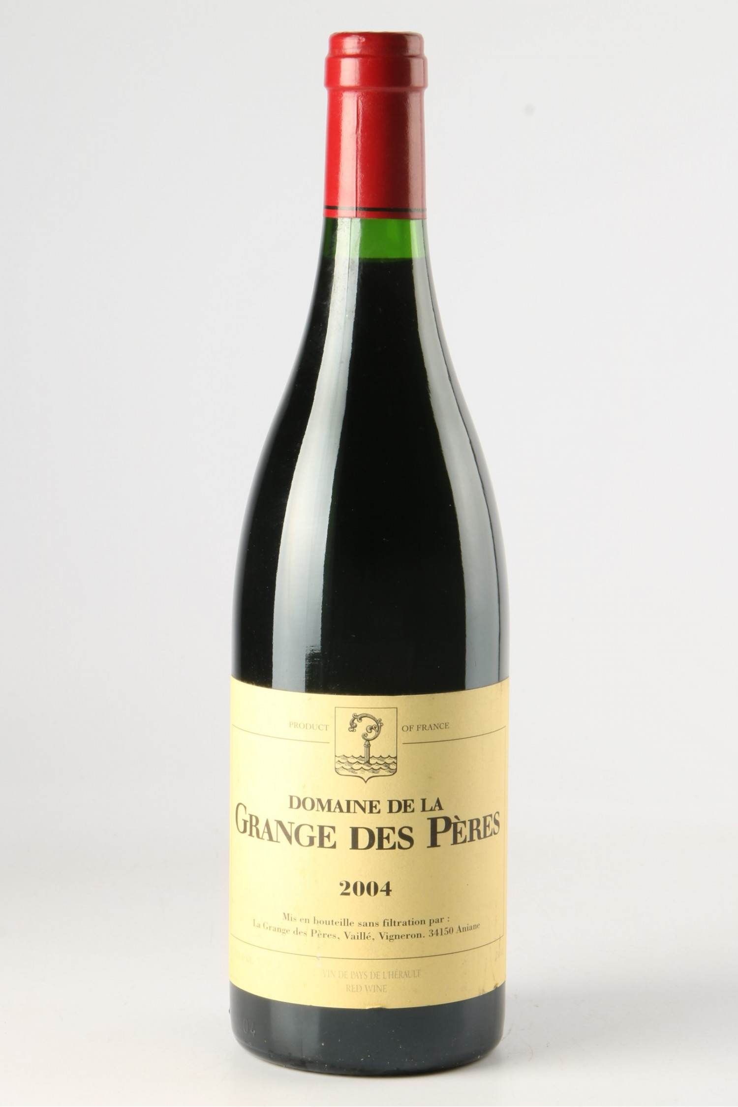 Vin 2004 DOMAINE DE LA GRANGE DES PERES 2004, VDP Hérault. Vin ancien - SoDivin