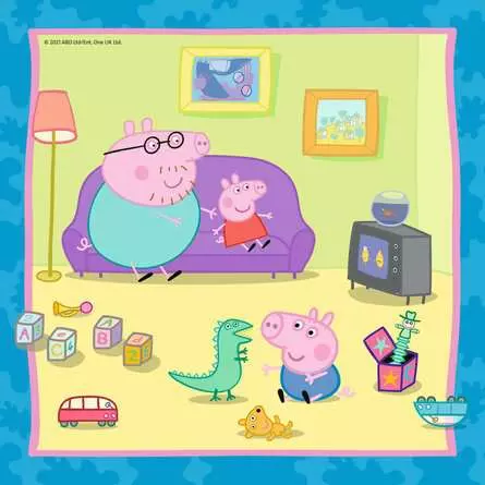 Kinderpuzzle ab 5 Jahren - Peppas Familie und Freunde - 49 Teile