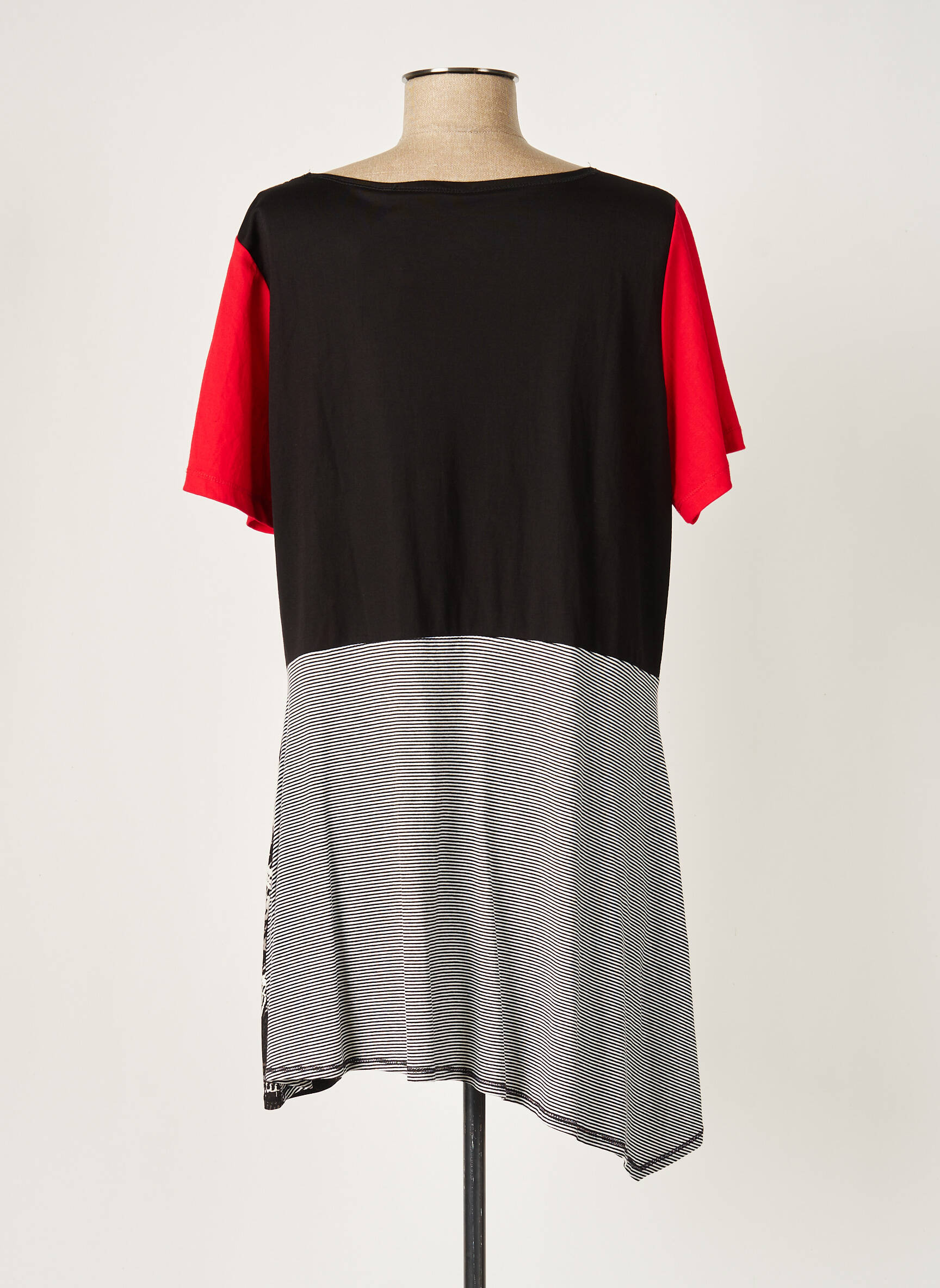 Franck Anna Tuniquemanchecourte Femme couleur noir