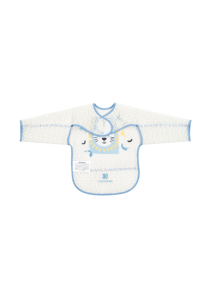 Kikkaboo Babylatz Arty Ärmel EVA in blau günstig kaufen onesize