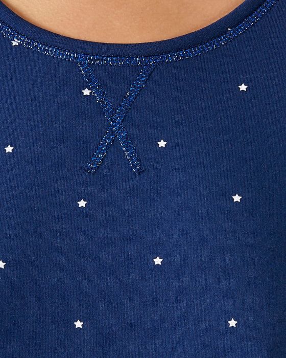 Chemise de nuit imprimée étoiles Thermolactyl