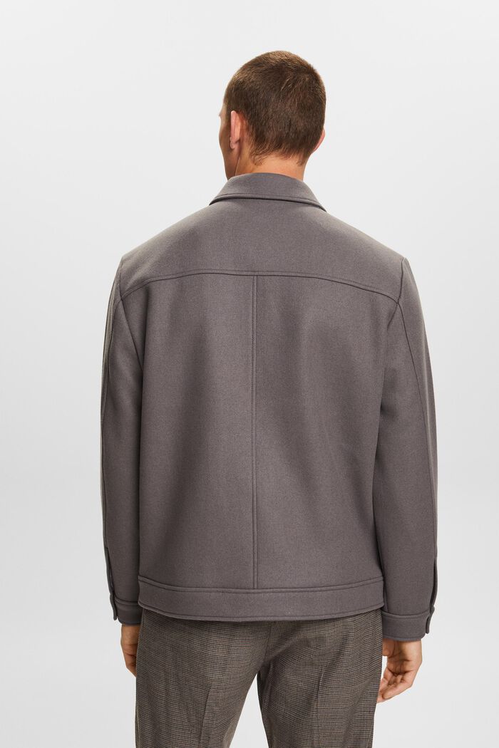 Truckerjacke aus Wolle