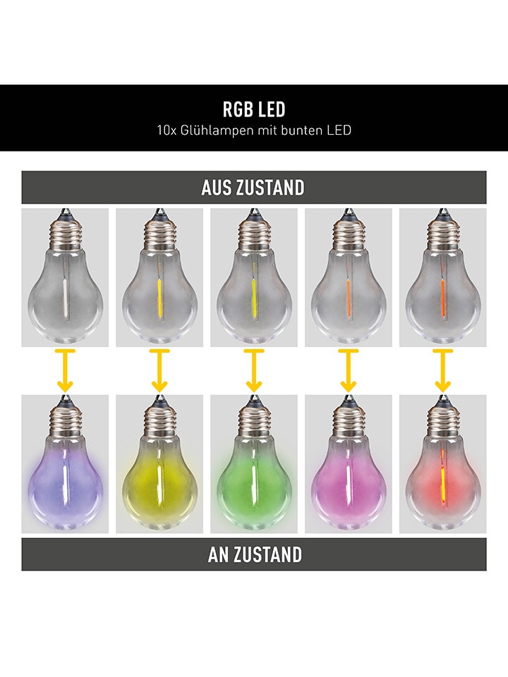 näve LED-Solar-Lichterkette 
