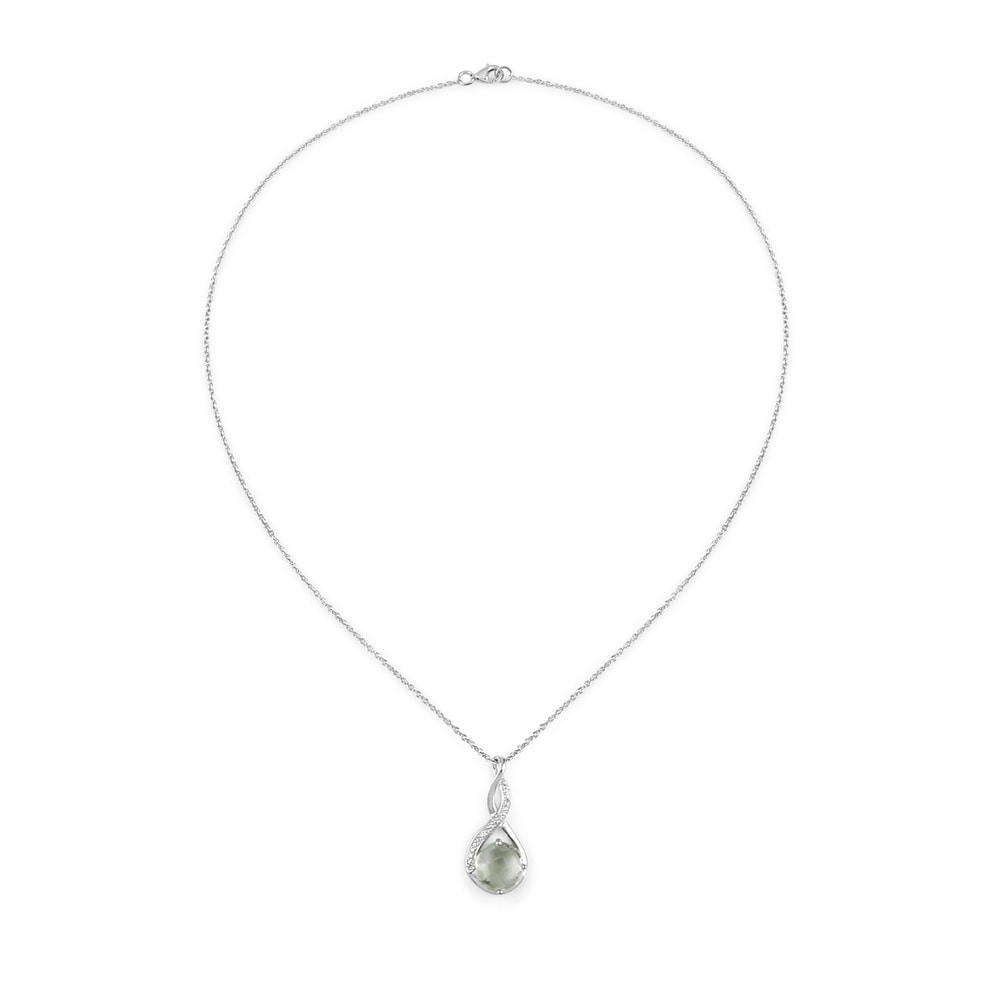 Rafaela Donata Chaîne Argent sterling Améthyste en Argent Bijoux