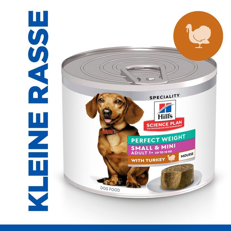 Hill's Science Plan Perfect Weight Adult Small & Mini Mousse