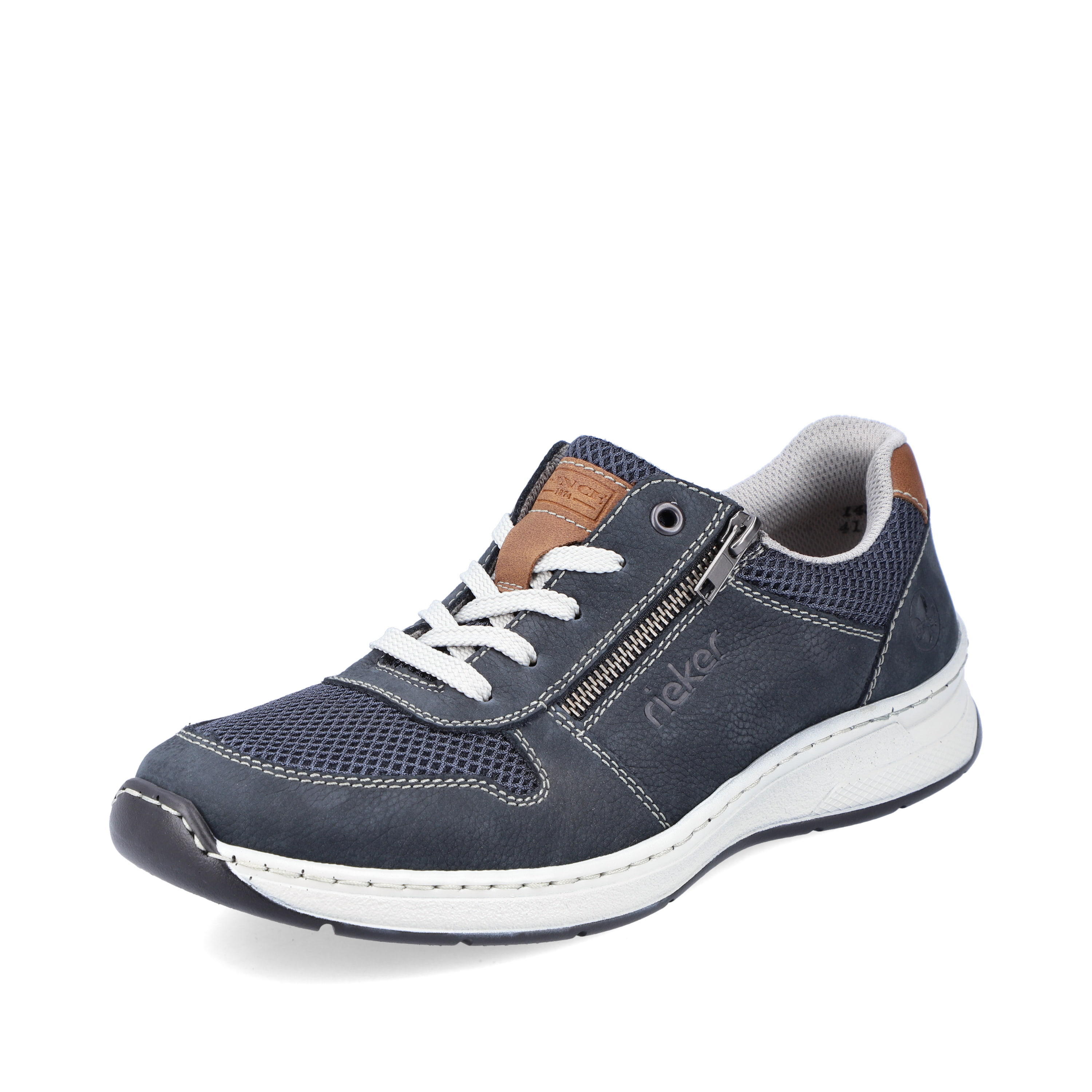 Rieker Herren Schnürschuhe ozeanblau
