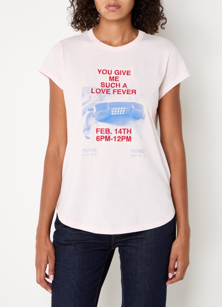Zadig&Voltaire Woop T-shirt with print