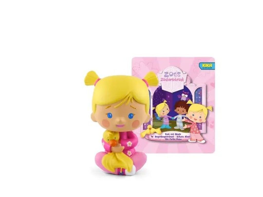 tonies Hörspielfigur Zoés Zauberschrank - Eule/Regenbogenrätsel/Schatz Ahoi/Farbe Rosa, (1-St), magnethaftend, handbemalt