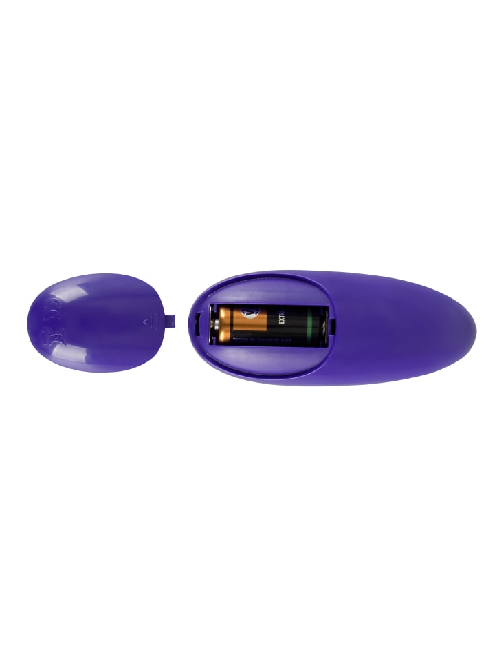 GoGasm vibrierende Liebeskugel Pussy & Ass Balls in lila günstig kaufen 21 cm